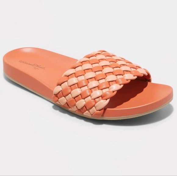 Universal Thread Shoes Womens Polly Woven Slide Sandals Assorted